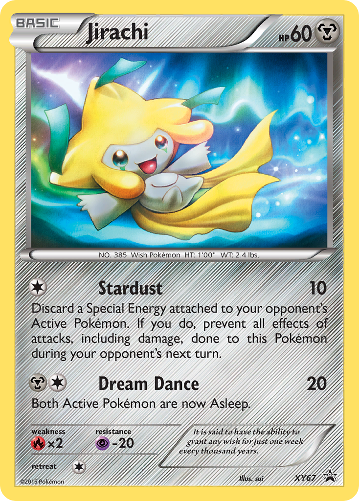 Jirachi – XY Black Star Promos XY67 Pokémon card