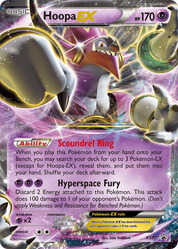 Hoopa-EX - XY Black Star Promos XY71