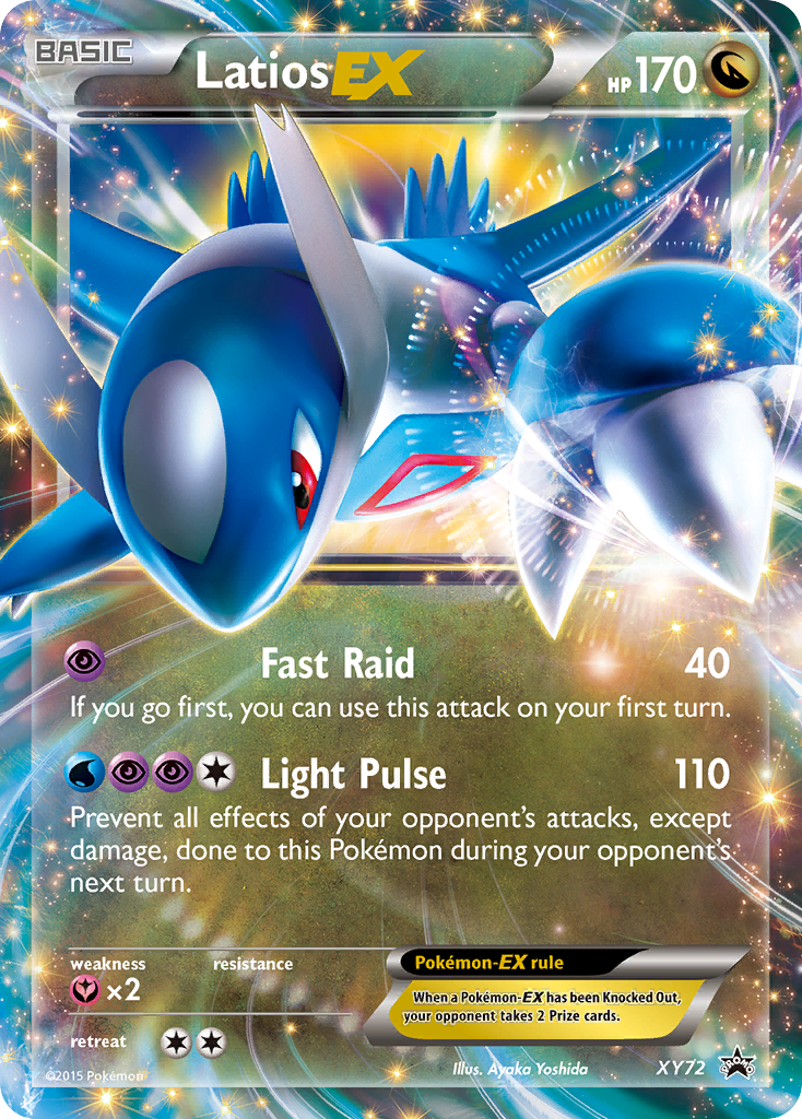 Latios-EX – XY Black Star Promos XY72 Pokémon card
