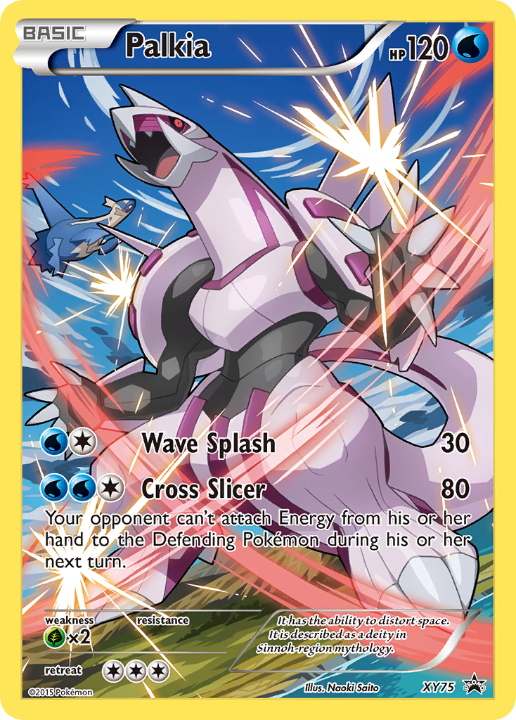 Palkia – XY Black Star Promos XY75 Pokémon card