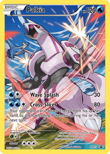 Palkia - XY Black Star Promos XY75