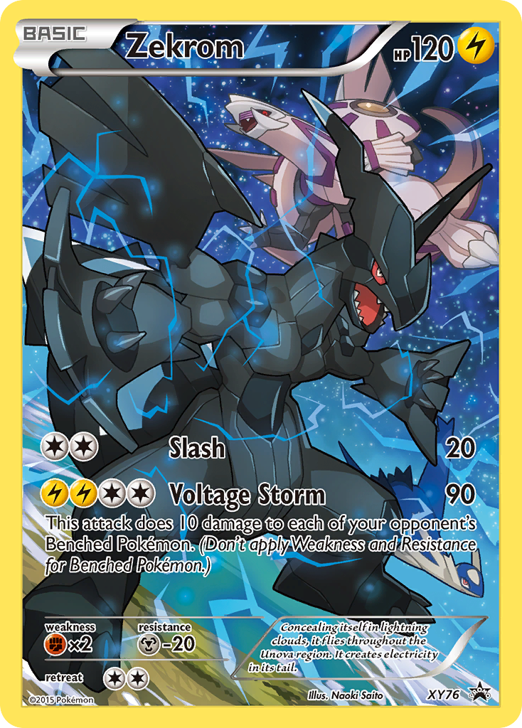 Zekrom – XY Black Star Promos XY76 Pokémon card
