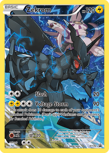 Zekrom - XY Black Star Promos XY76