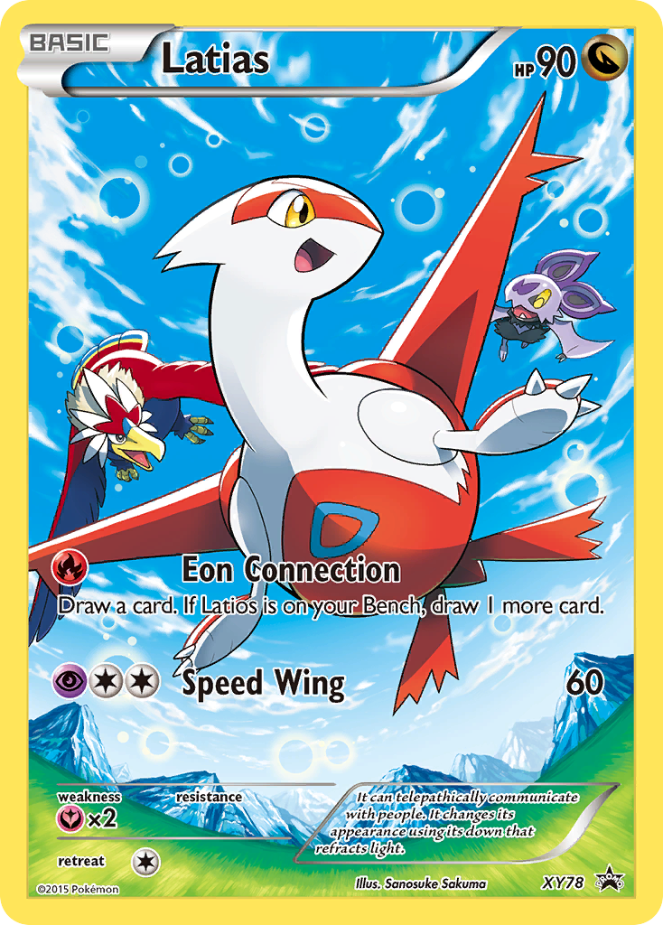 Latias – XY Black Star Promos XY78 Pokémon card