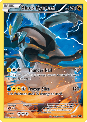 Black Kyurem - XY Black Star Promos XY80