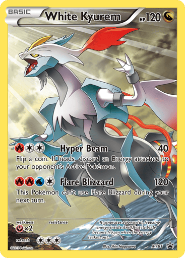 White Kyurem - XY Black Star Promos XY81