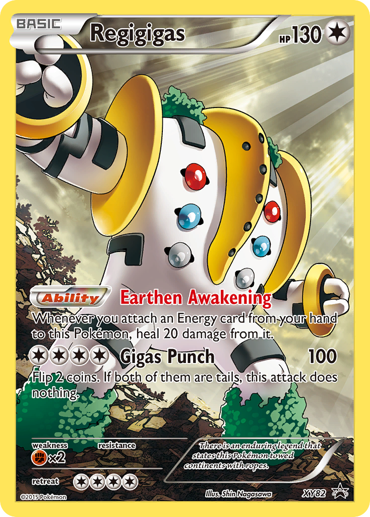 Regigigas – XY Black Star Promos XY82 Pokémon card