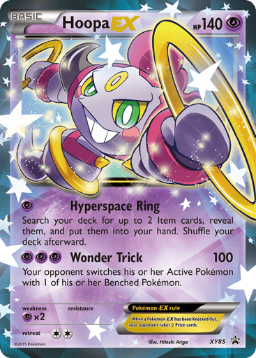 Hoopa-EX - XY Black Star Promos XY85