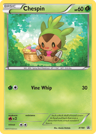 Chespin - XY Black Star Promos XY88