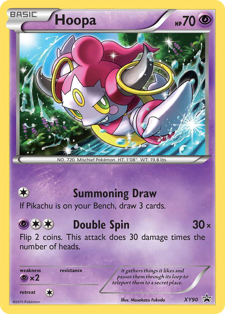 Hoopa – XY Black Star Promos XY90 Pokémon card