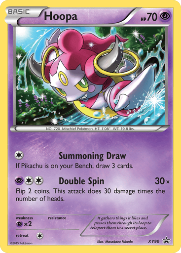 Hoopa - XY Black Star Promos XY90