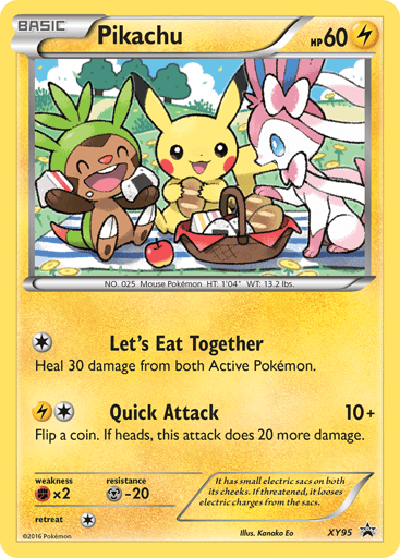 Pikachu - XY Black Star Promos XY95