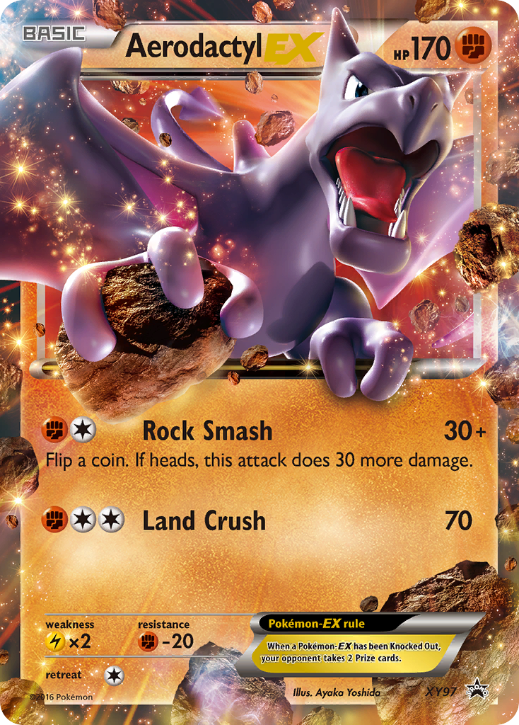 Aerodactyl-EX – XY Black Star Promos XY97 Pokémon card