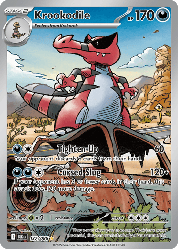 Krookodile - Black Bolt 137