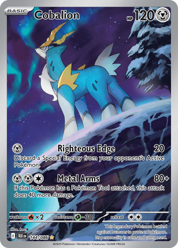 Cobalion - Black Bolt 144