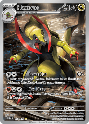 Haxorus - Black Bolt 147