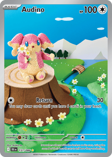 Audino - Black Bolt 151