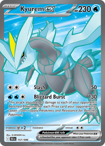 Kyurem ex - Black Bolt 157