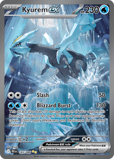 Kyurem ex - Black Bolt 165