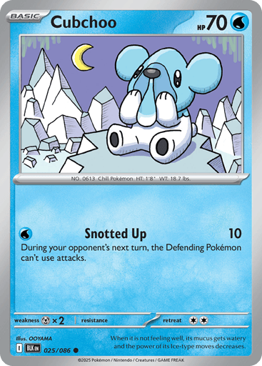 Cubchoo - Black Bolt 25
