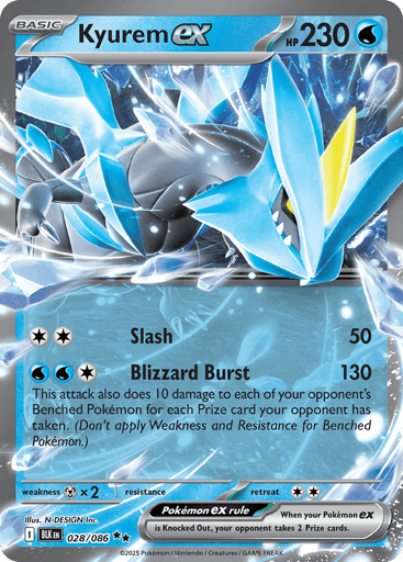 Kyurem ex - Black Bolt 28