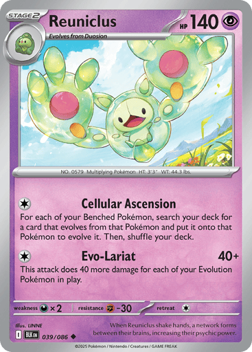 Reuniclus - Black Bolt 39