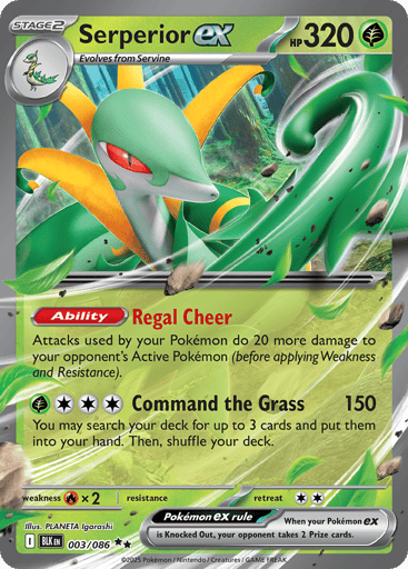 Serperior ex - Black Bolt 3