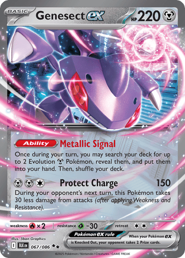 Genesect ex - Black Bolt 67