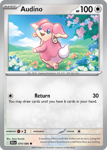 Audino - Black Bolt 74