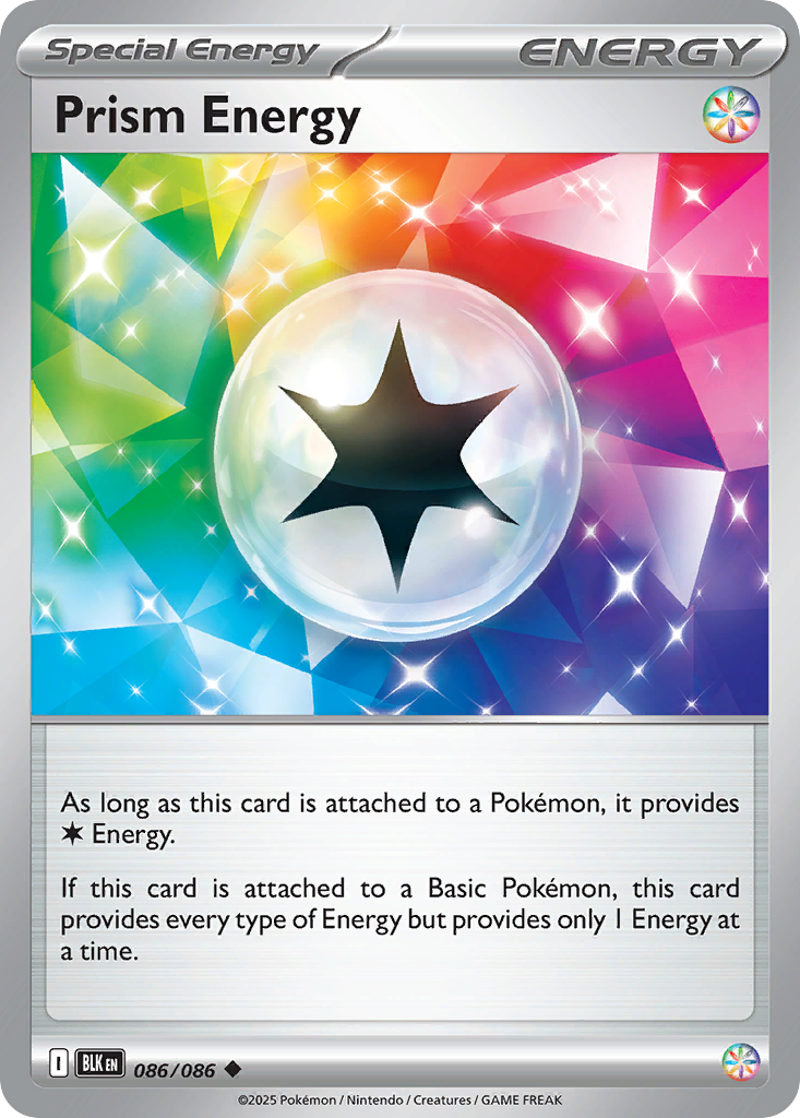 Prism Energy – Black Bolt 086/086 Pokémon card