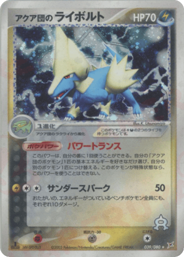 Team Aqua's Manectric - Magma vs Aqua: Two Ambitions 39