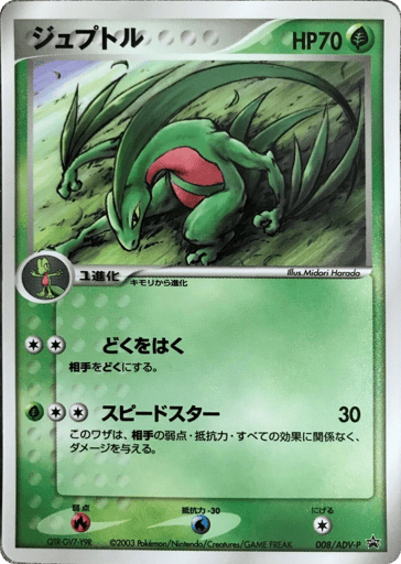 Grovyle - ADV Promos 8