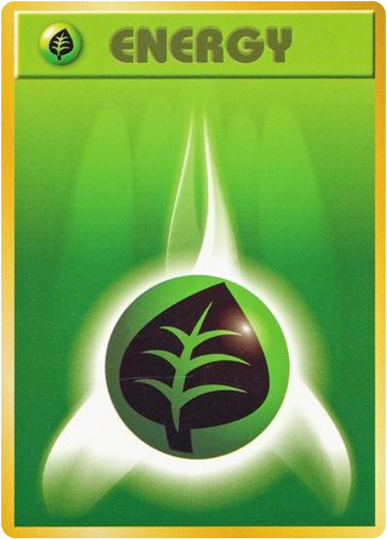 Grass Energy – Expansion Pack  Pokémon card