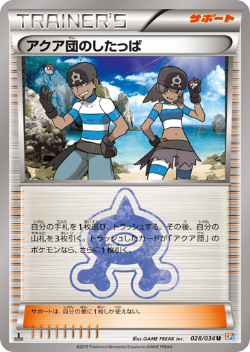 Team Aqua Grunt - Magma Gang VS Aqua Gang: Double Crisis 28