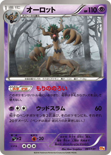 Trevenant - Premium Champion Pack 61