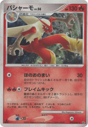 Blaziken - Moonlit Pursuit 307