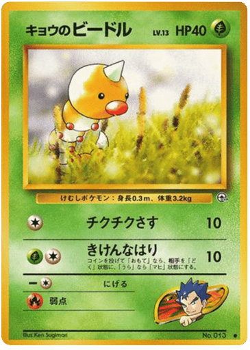 Koga's Weedle - Challenge from the Darkness 13