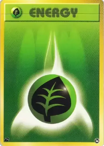 Grass Energy – Intro Pack (Bulbasaur) 34 Pokémon card