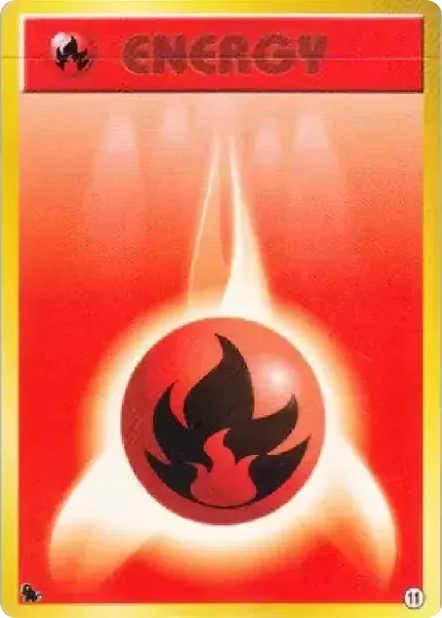 Fire Energy – Intro Pack (Squirtle) 11 Pokémon card