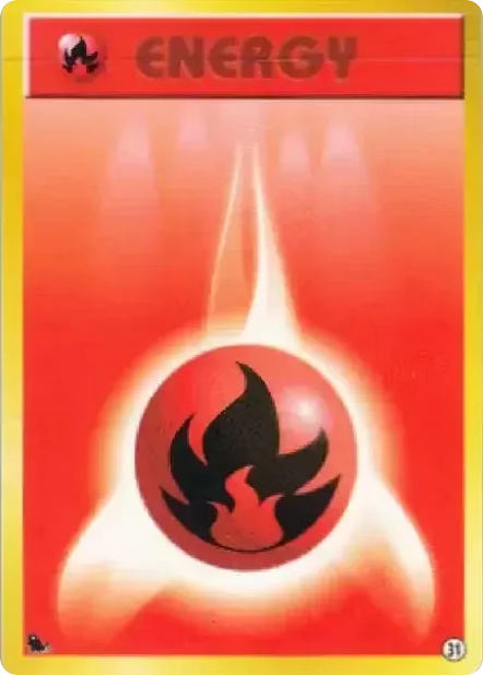 Fire Energy – Intro Pack (Squirtle) 31 Pokémon card