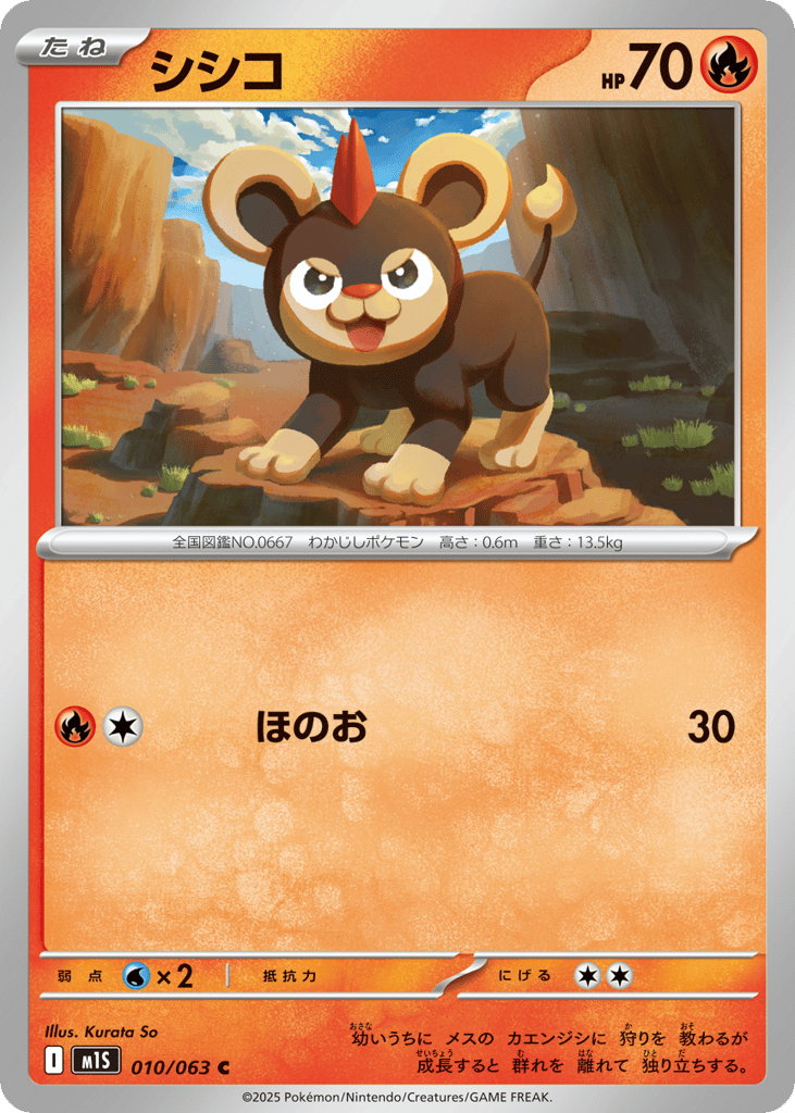 Litleo – Mega Symphonia 010/063 Pokémon card