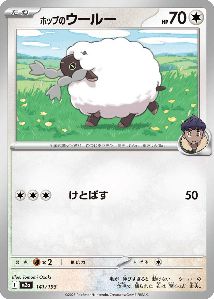 Hop's Wooloo – MEGA Dream ex 141/193 Pokémon card