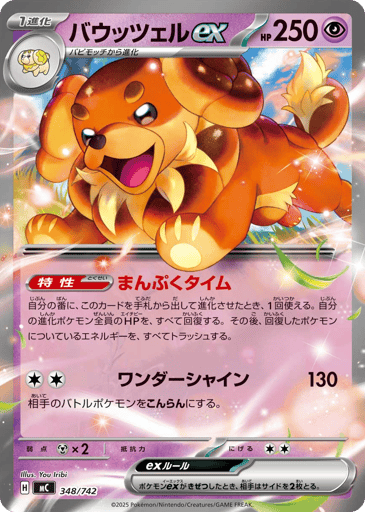 Dachsbun ex - Start Deck 100 Battle Collection 348