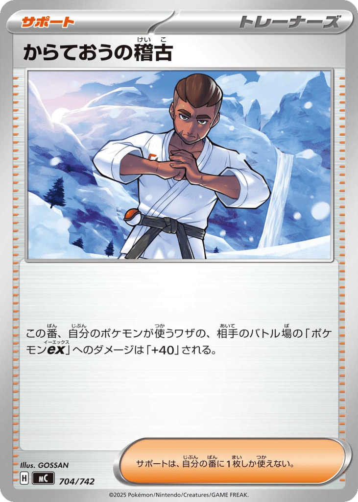Black Belt's Training – Start Deck 100 Battle Collection 704/742 Pokémon card