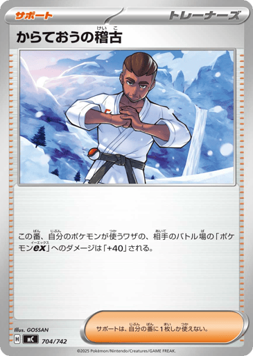 Black Belt's Training - Start Deck 100 Battle Collection 704