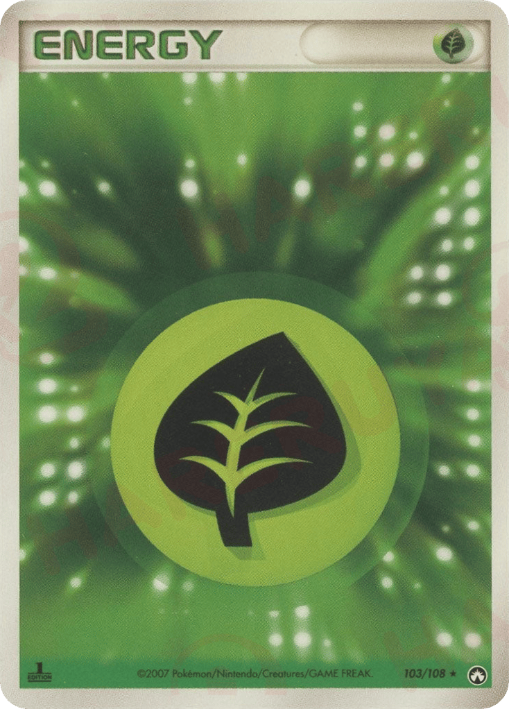 Grass Energy – World Champions Pack 103/108 Pokémon card