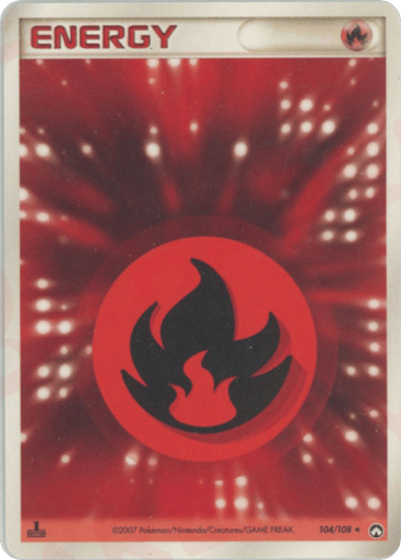 Fire Energy - World Champions Pack 104