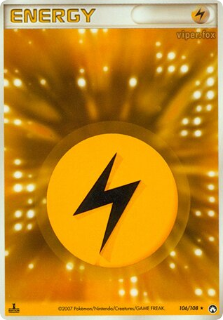 Lightning Energy – World Champions Pack 106/108 Pokémon card