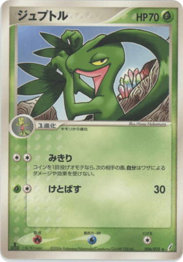 Grovyle - Miracle Crystal 6