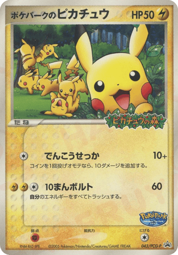 PokéPark's Pikachu - PCG Promos 43